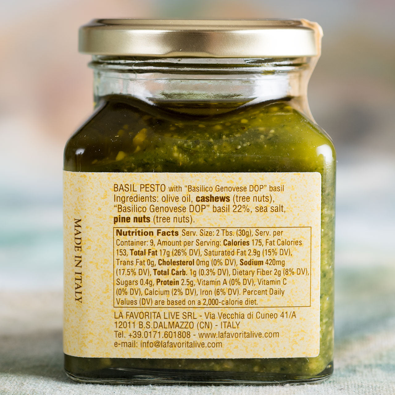 Pesto alla Genovese - 270gr jar