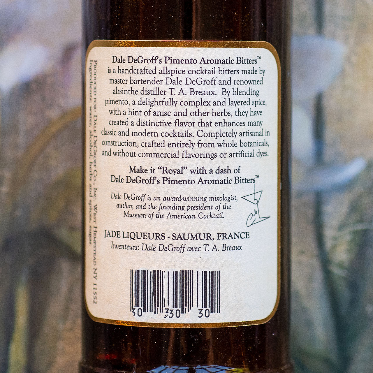 Dale deGroffs Pimento Aromatic Bitters