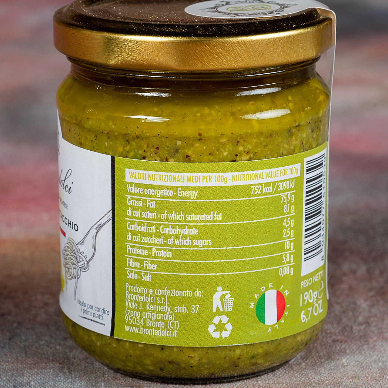 Brontedolci Pistachio Pesto