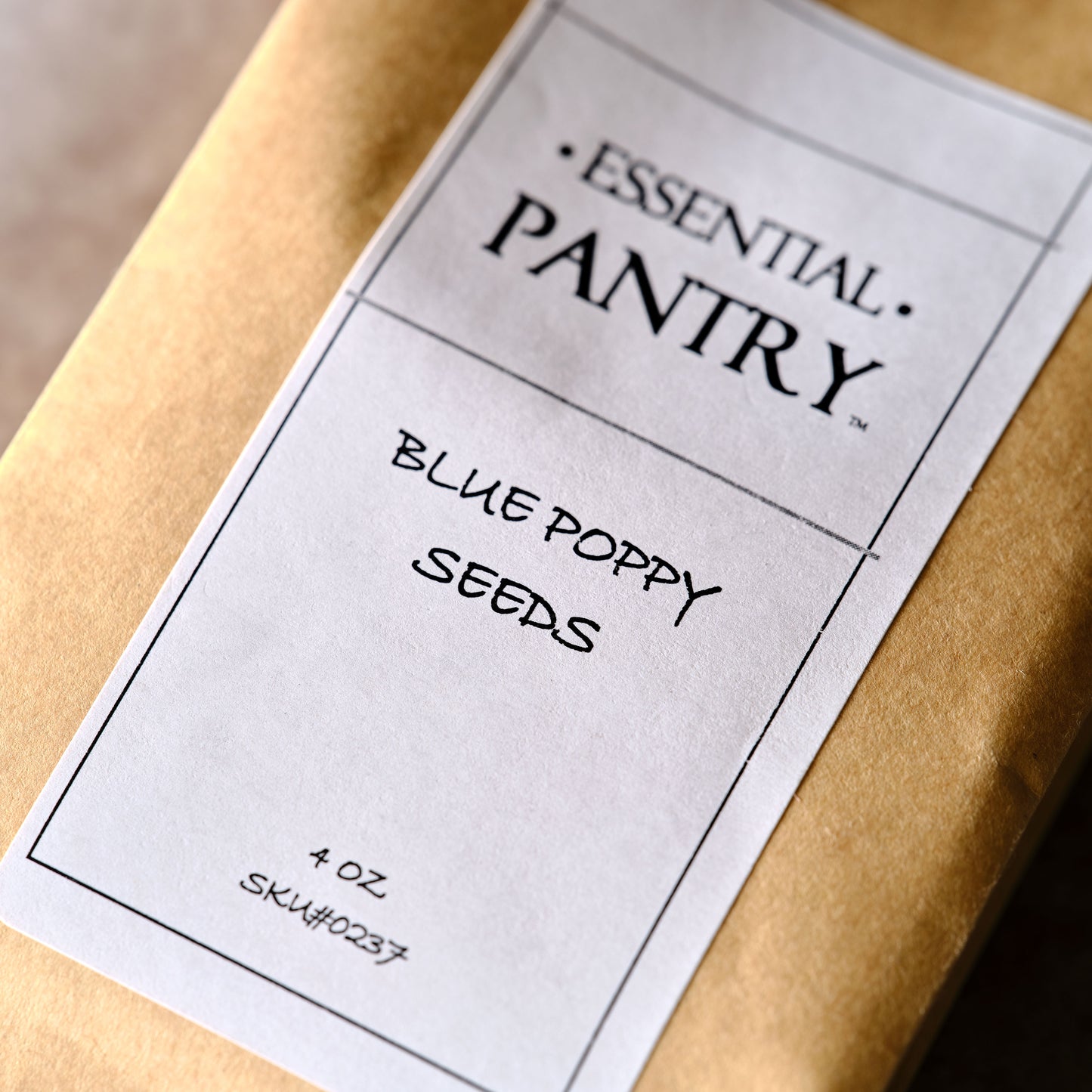 Poppy Seeds - Blue Organic Essential Pantry package