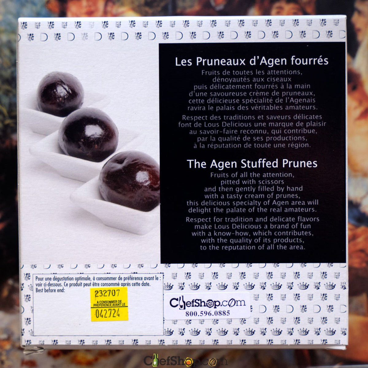 Pruneaux d'Agen Fourrés - Prunes from Agen stuffed with Prune Mousse