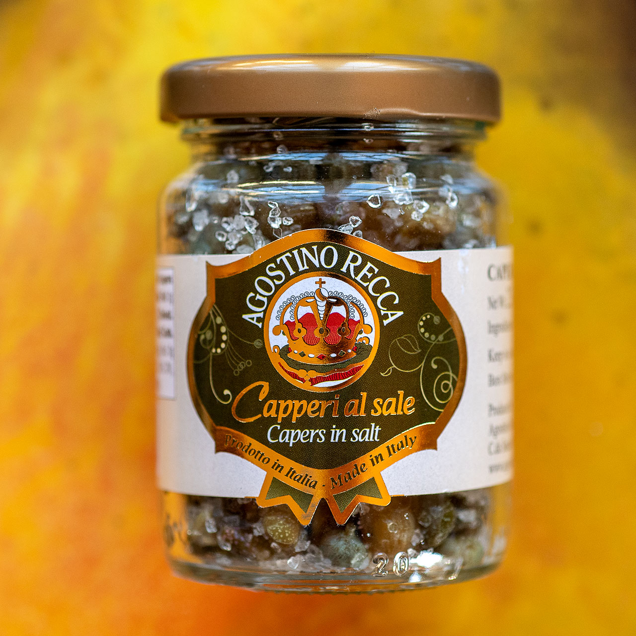 Recca Pantescan Salted Capers - Non-Pareil
