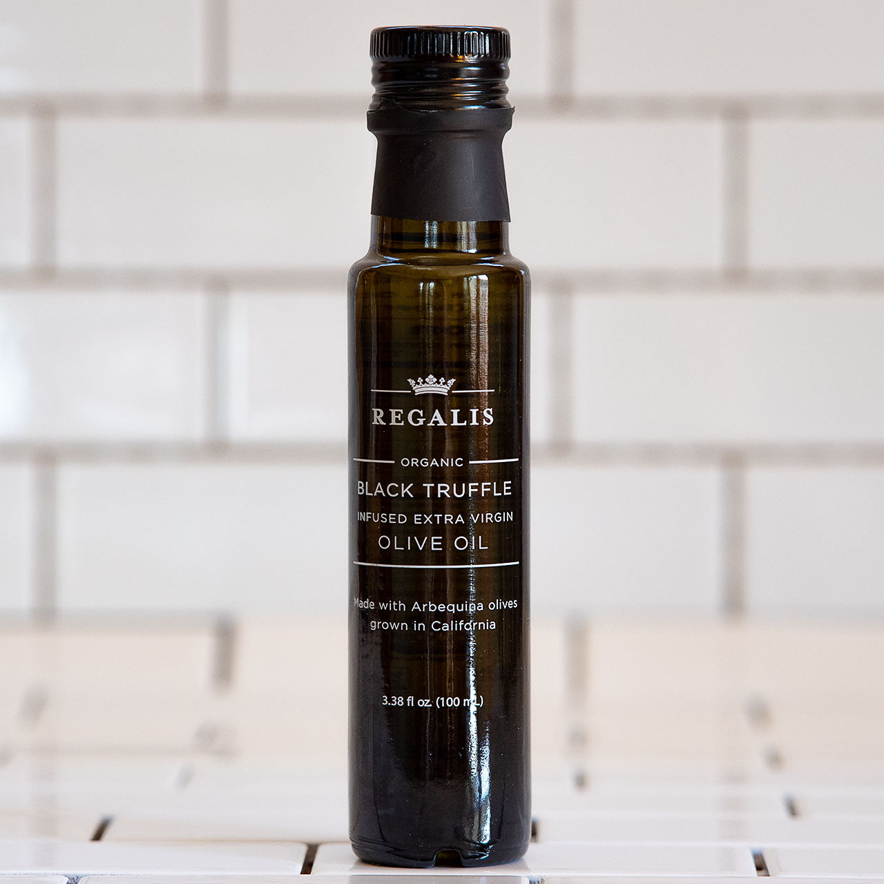 Regalis Organic Black Truffle Arbequina Olive Oil