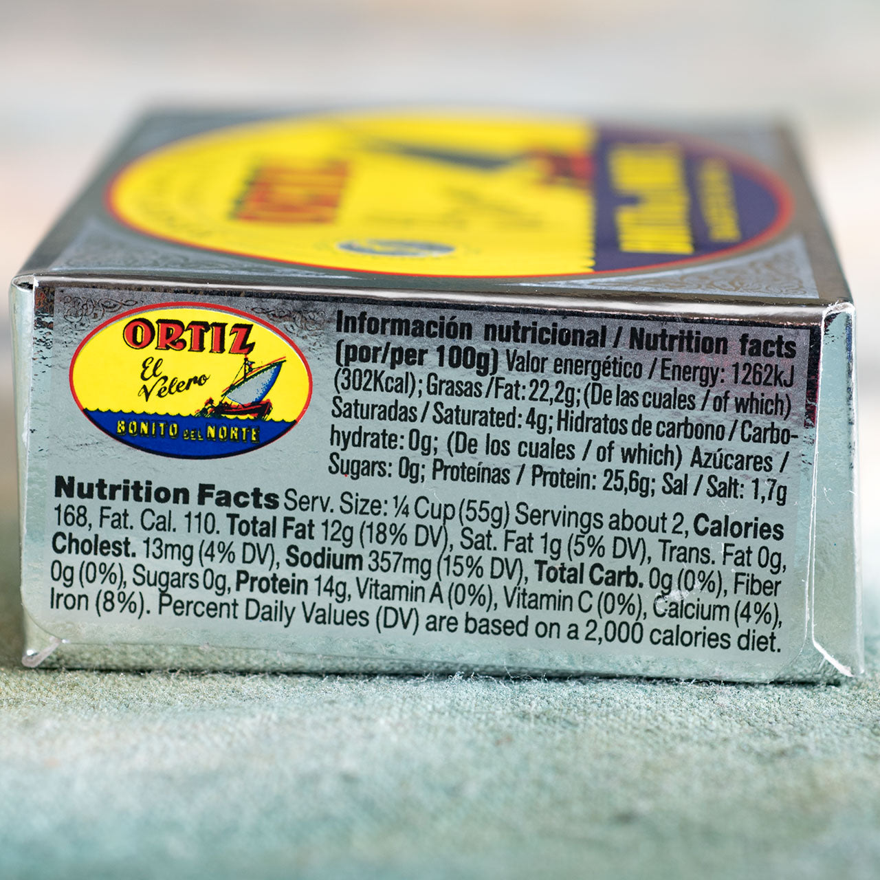 Ortiz Bonito del Norte Reserva Tuna tin