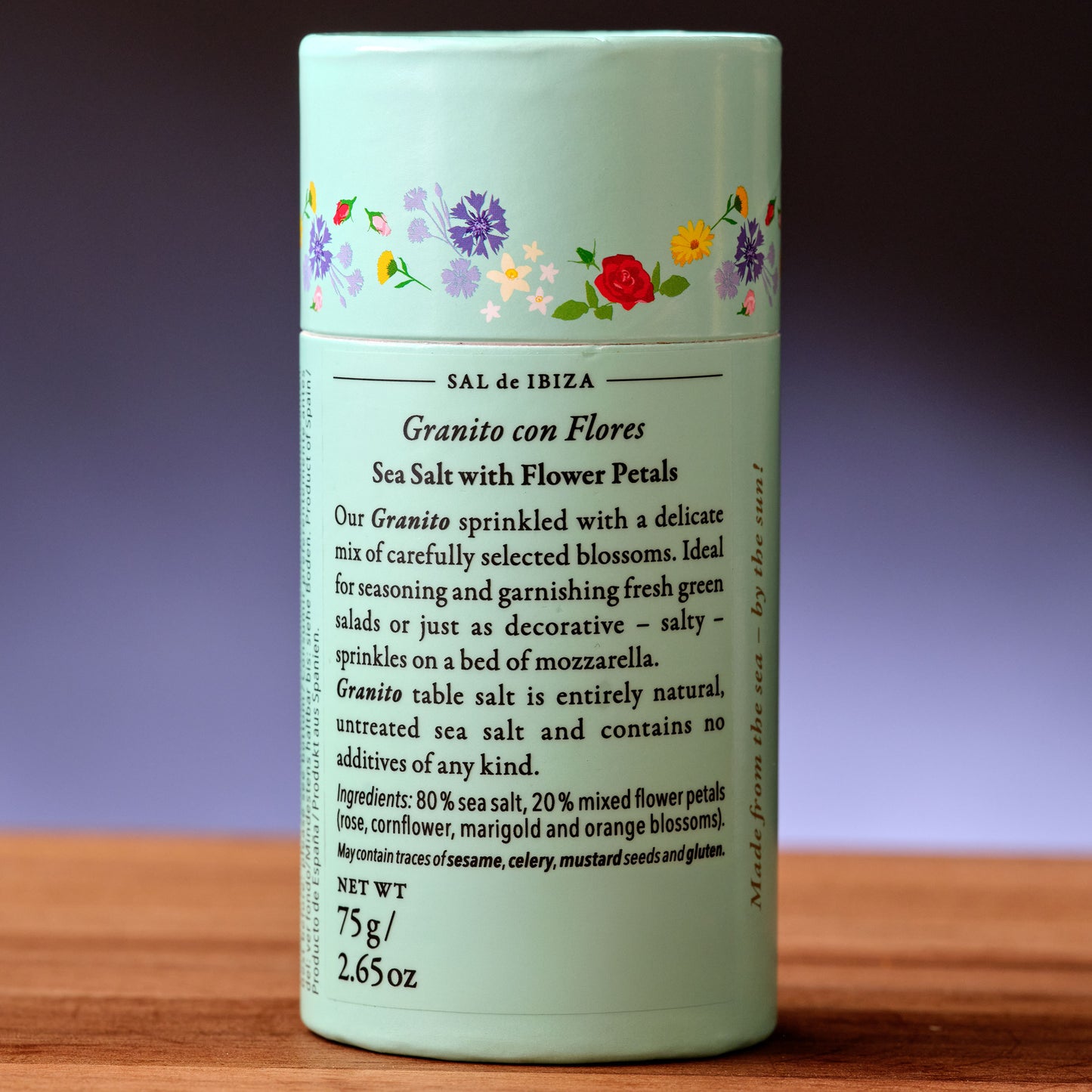 Sal de IBIZA with Edible Flowers