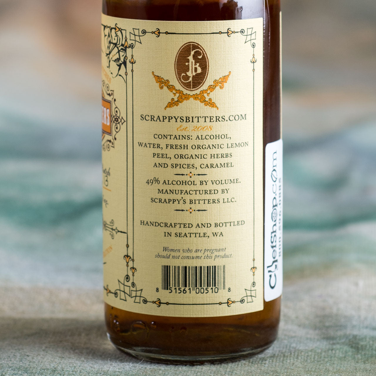 Scrappys Black Lemon Bitters