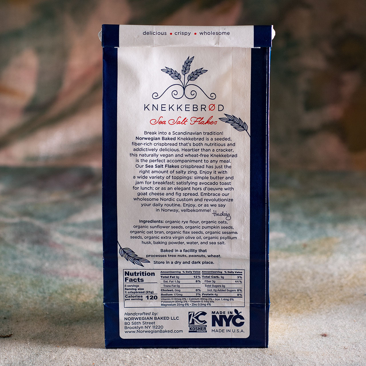Sea Salt Knekkebrod Norwegian Crispbread