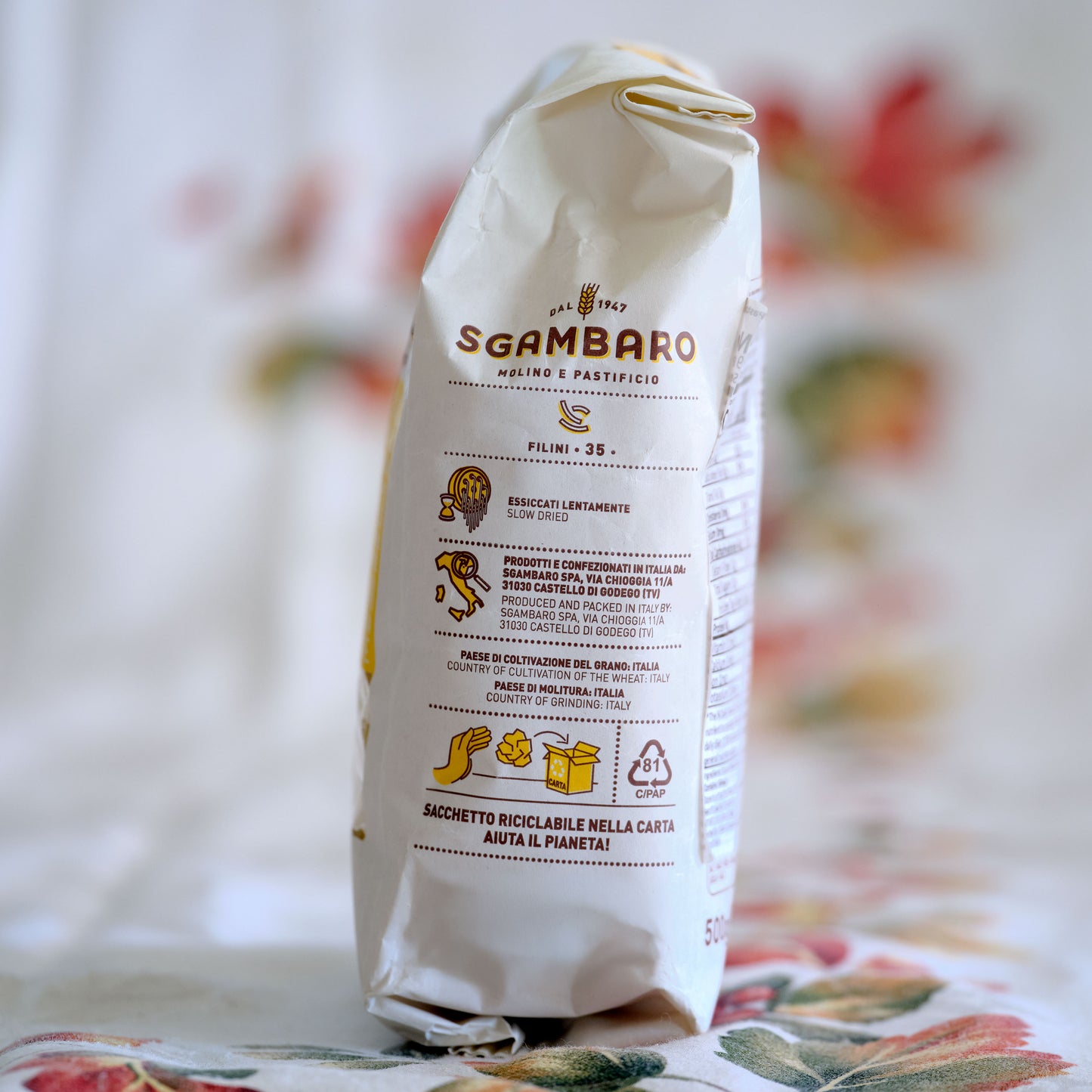 Sgambaro Filini Pasta - Molino e Pastificio