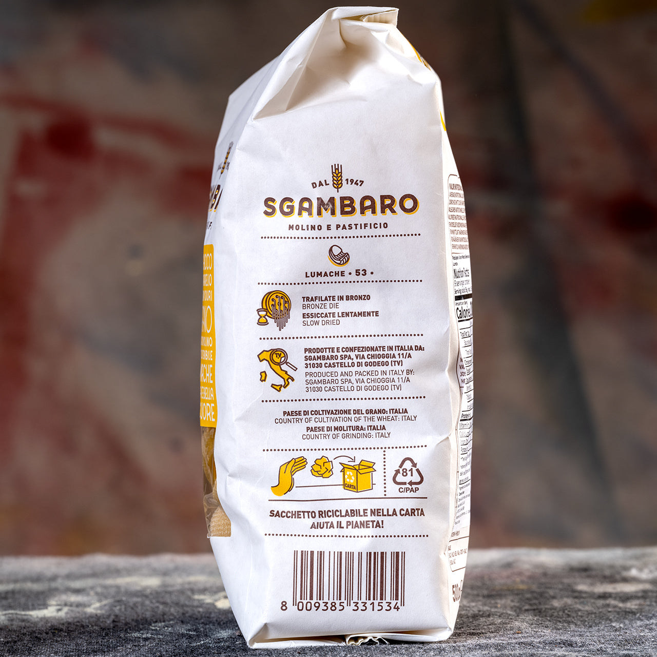 Sgambaro Lumache Pasta