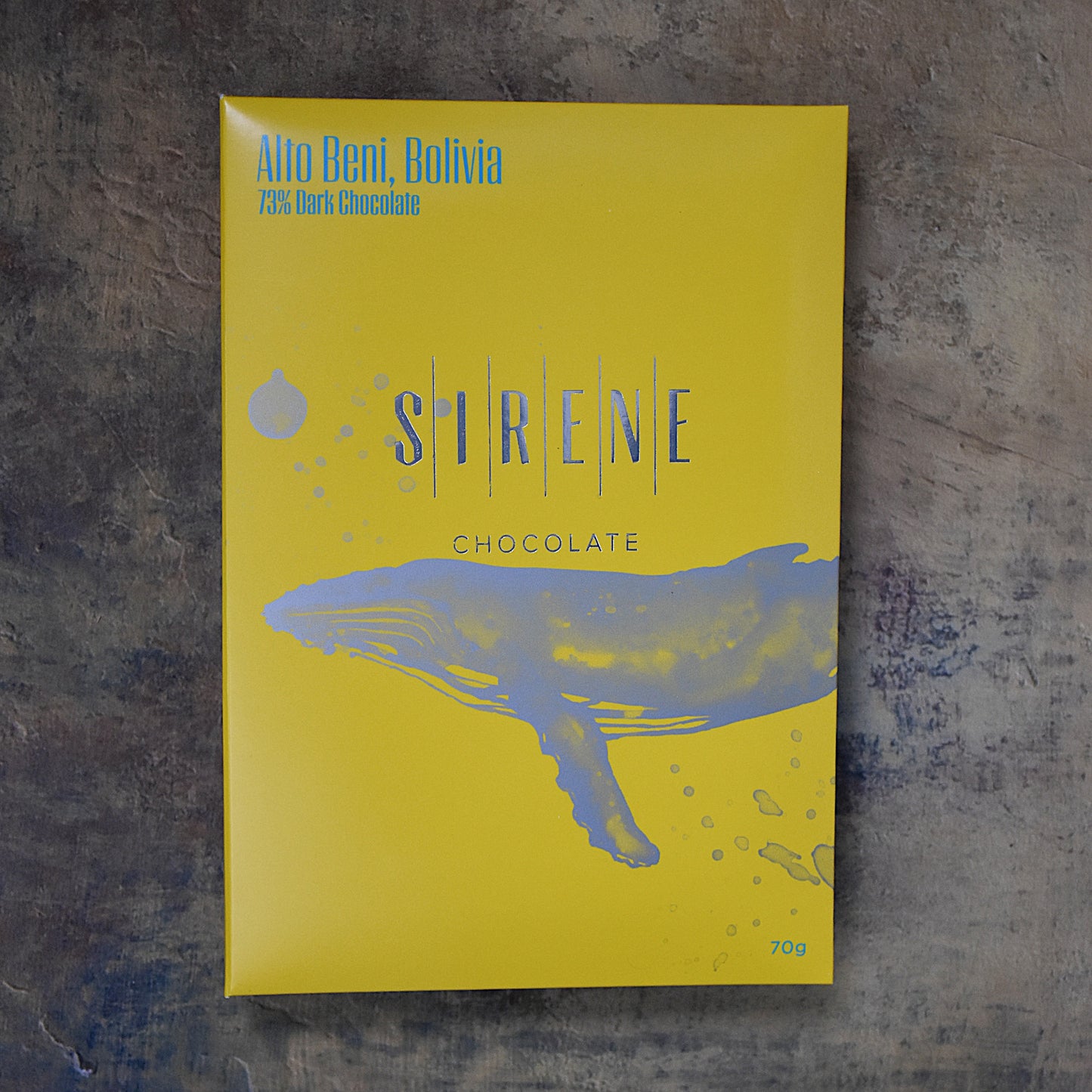 Sirene Alto Beni, Bolivia 73% Dark Chocolate