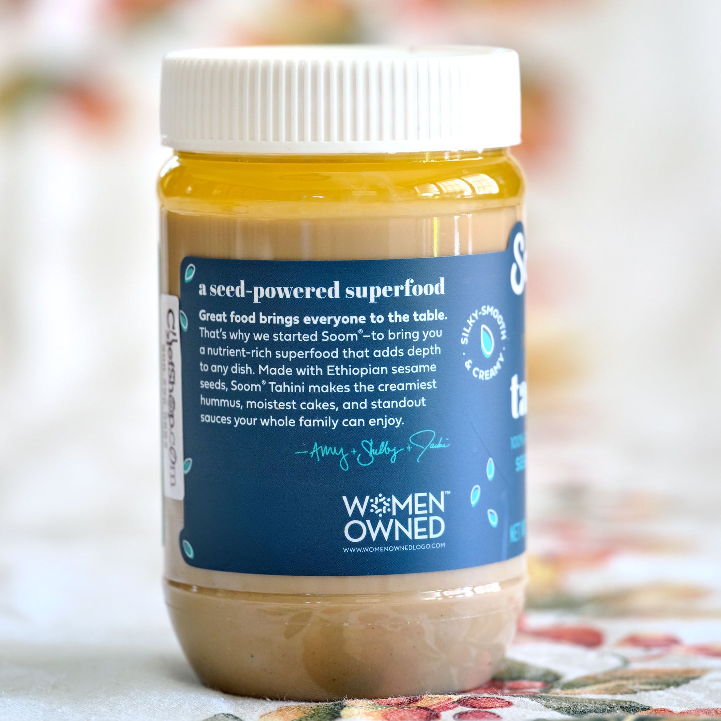 Soom Sesame Tahini About