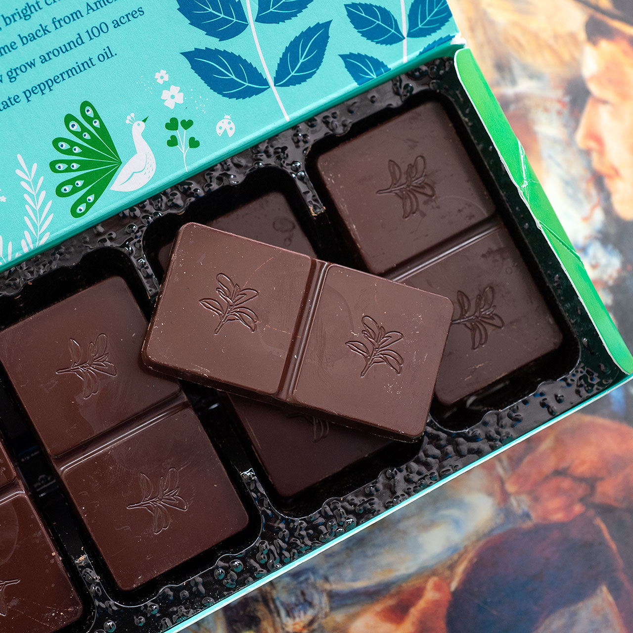 Summerdown Dark Chocolate Peppermint Cream Dominoes