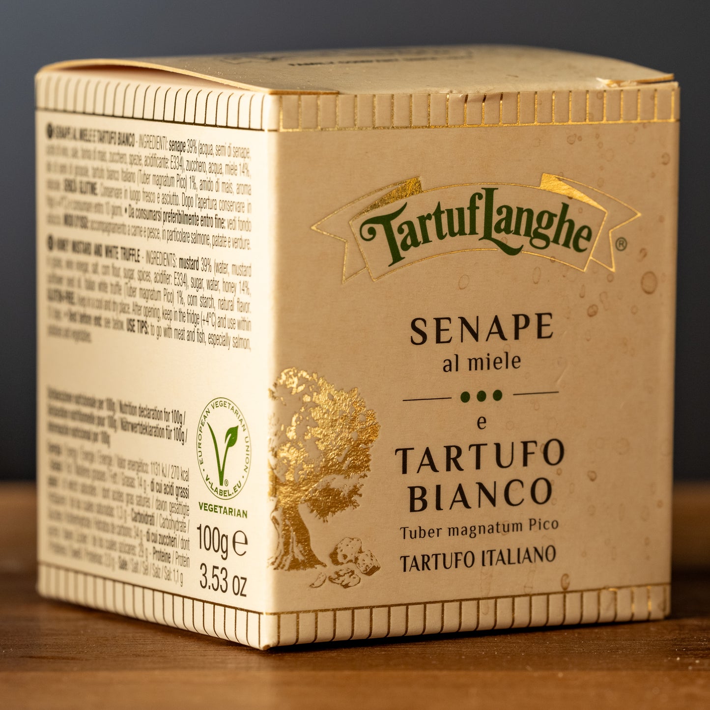 Tartuflanghe Senape al Miele - Honey Mustard with White Truffle
