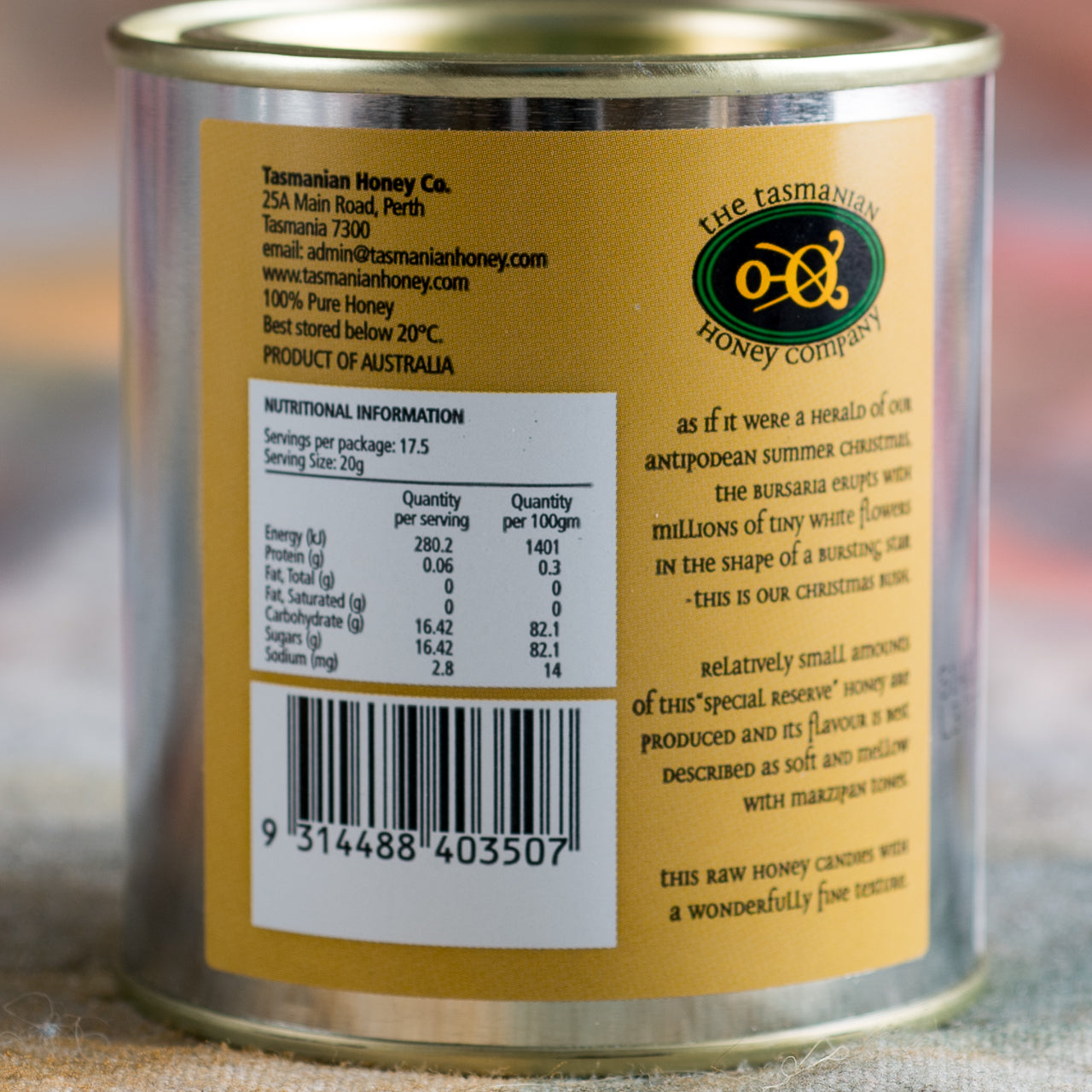 Tasmanian Christmas Bush Honey