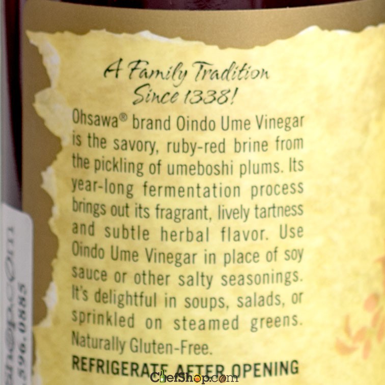 Ohsawa Ume Vinegar