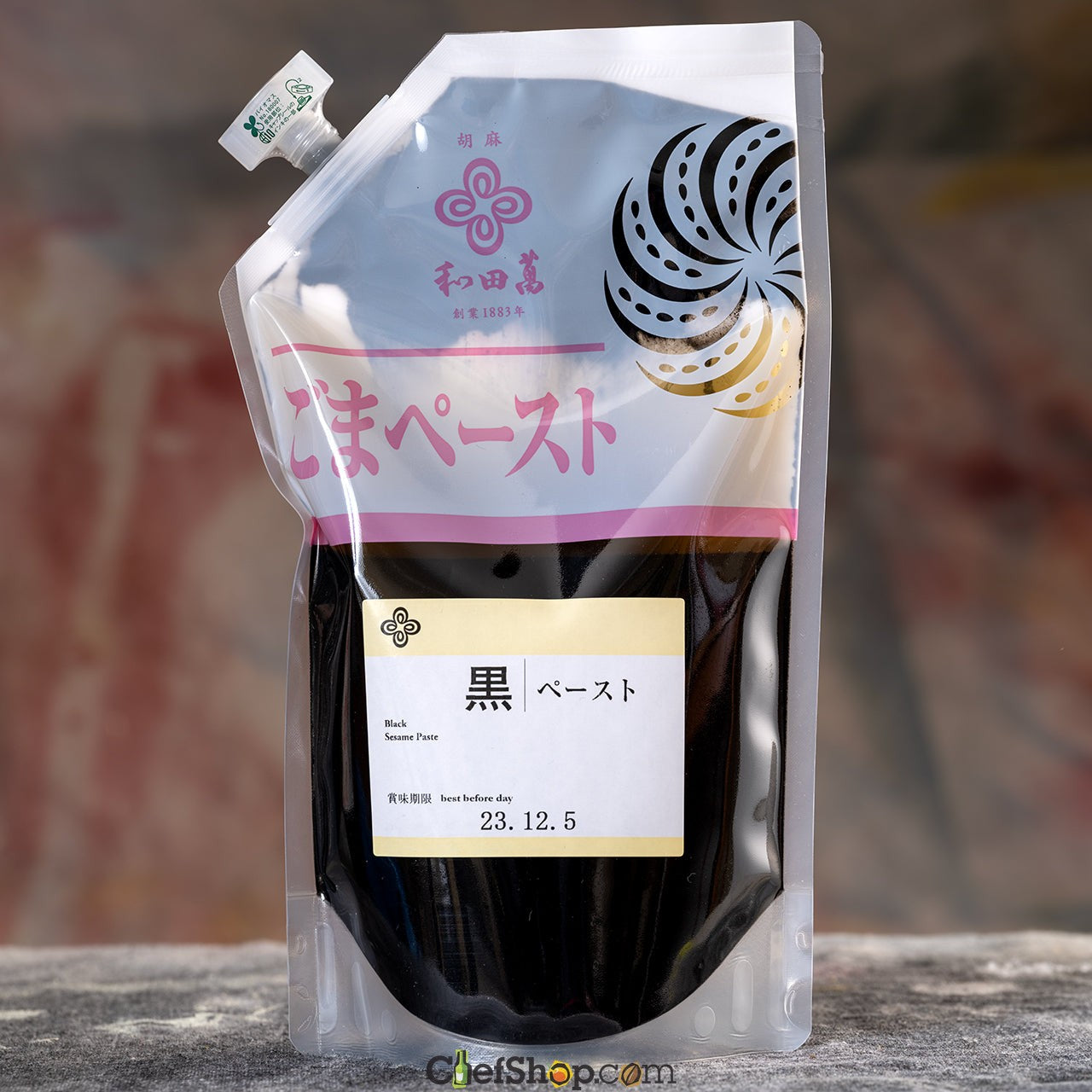 Wadaman Black Sesame Paste - 1 kg Pouch | ChefShop – ChefShop.Com