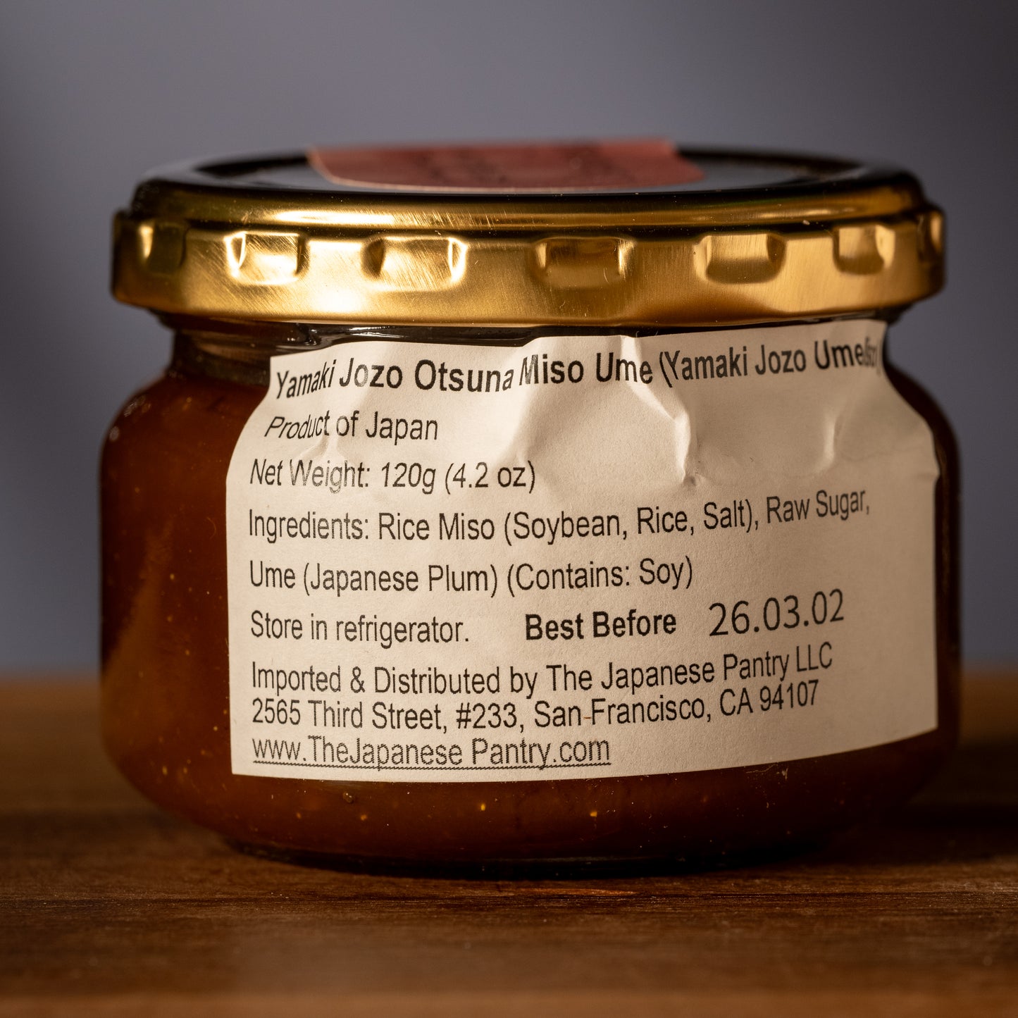 Yamaki Jozo Otsuna Miso Ume