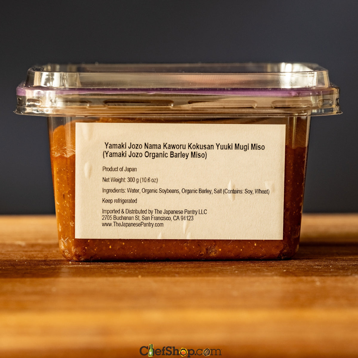 Yamaki Jozo Organic Barley Miso details