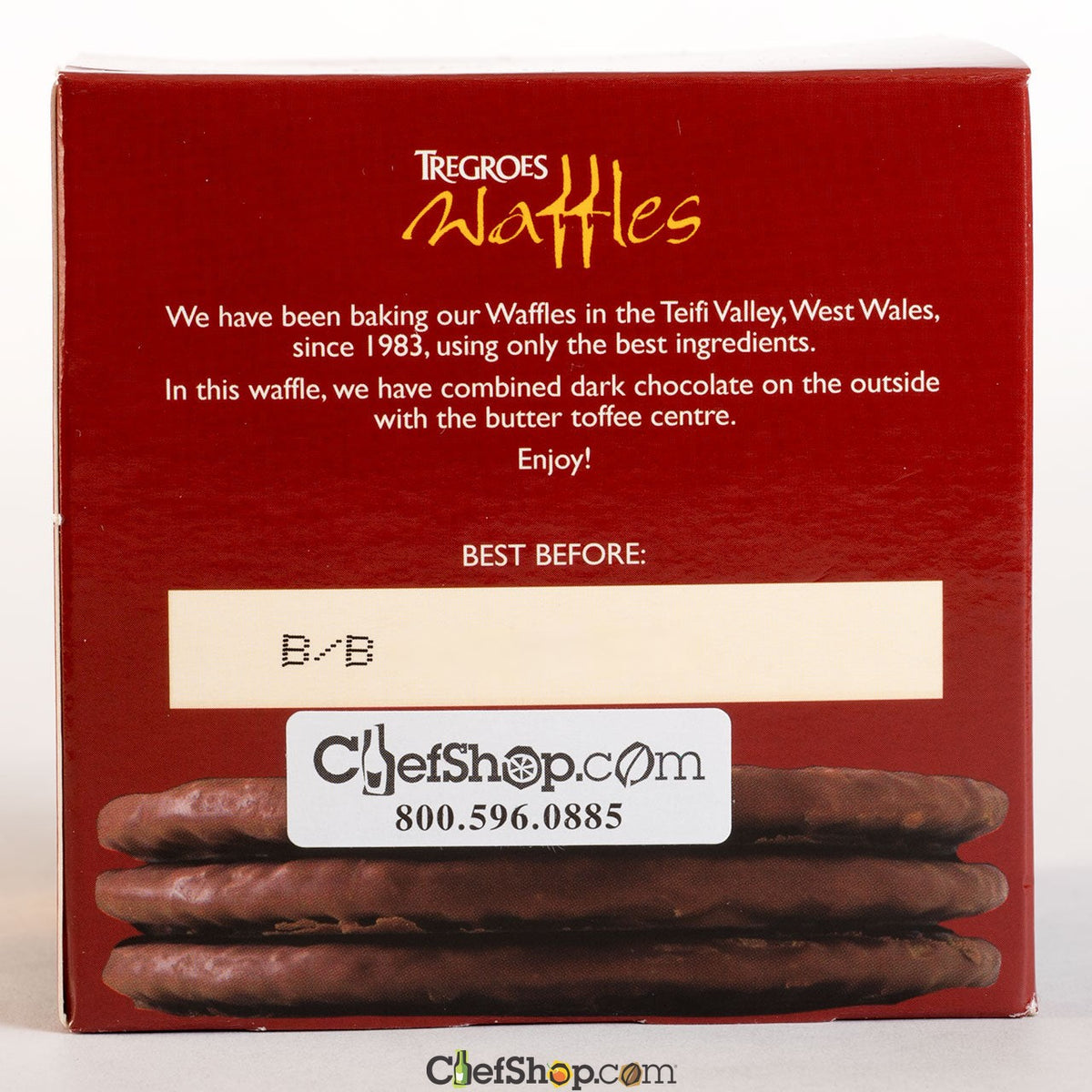 Tregroes Butter Chocolate Waffle Cookies