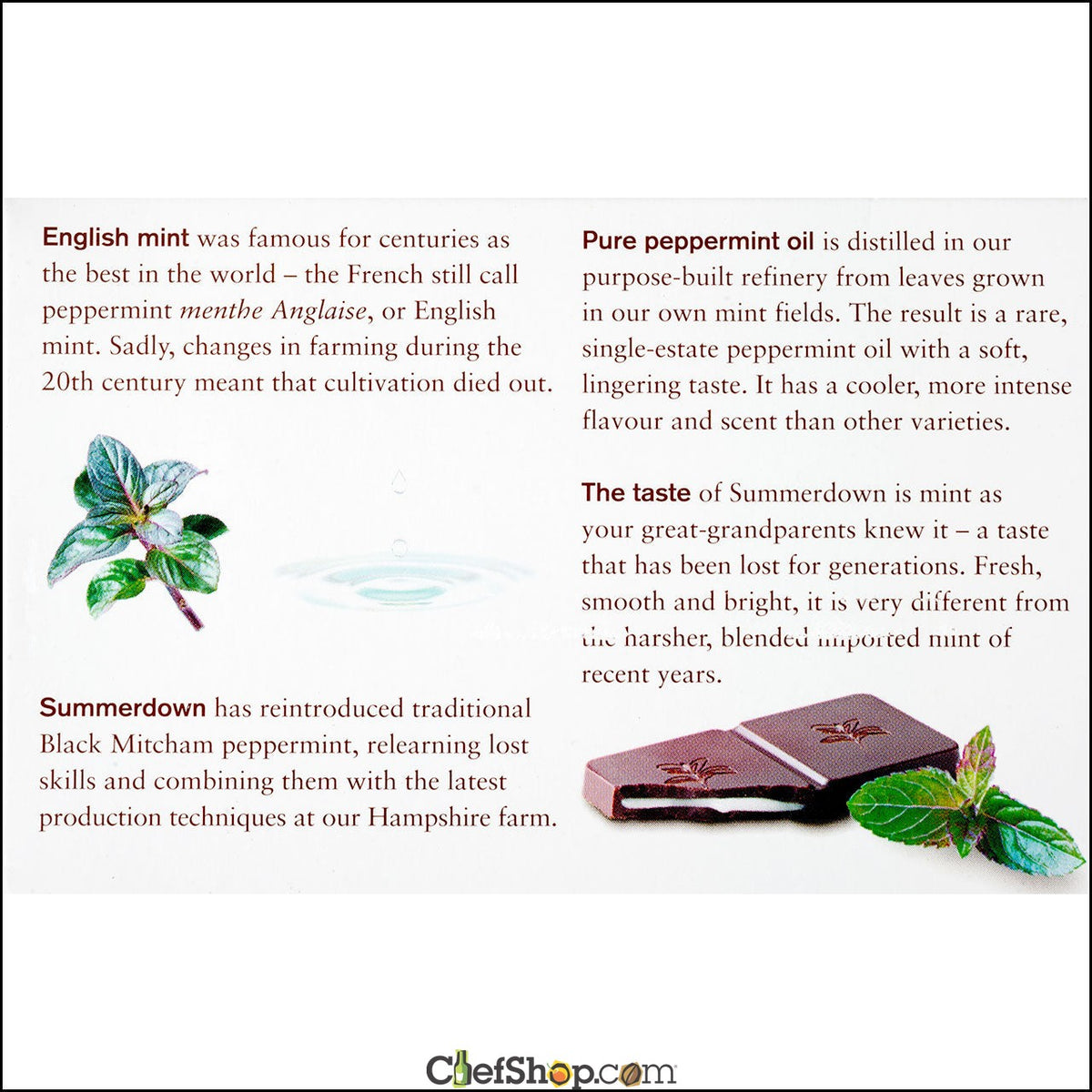 Summerdown Mint Chocolate Peppermint Crisps