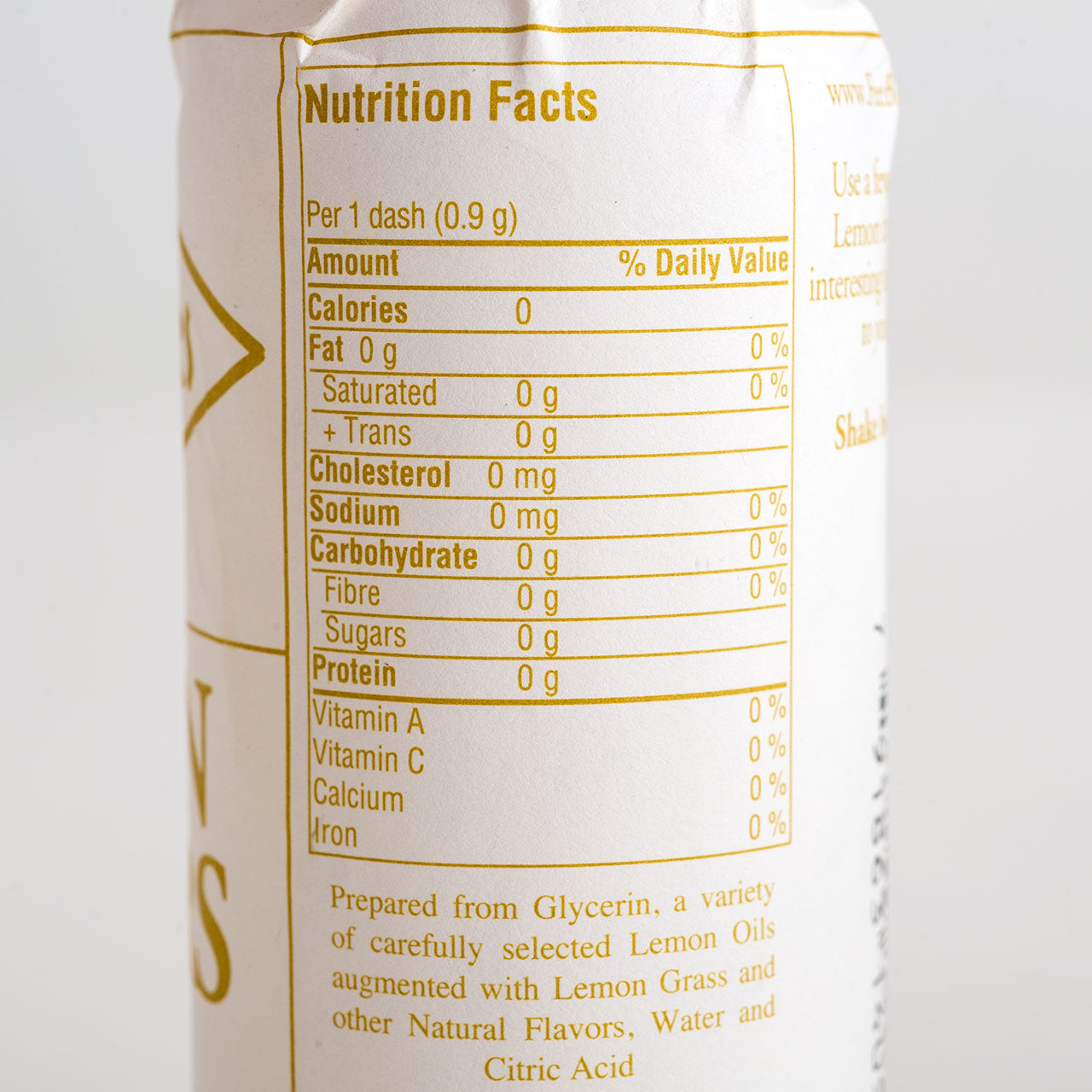Fee Brothers Lemon Bitters