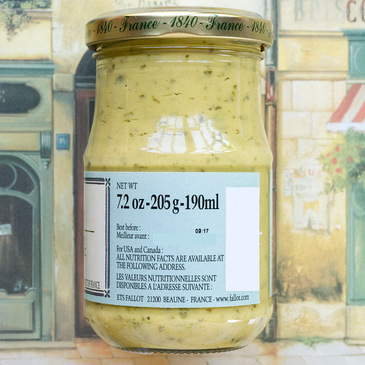 Fallot Basil Mustard