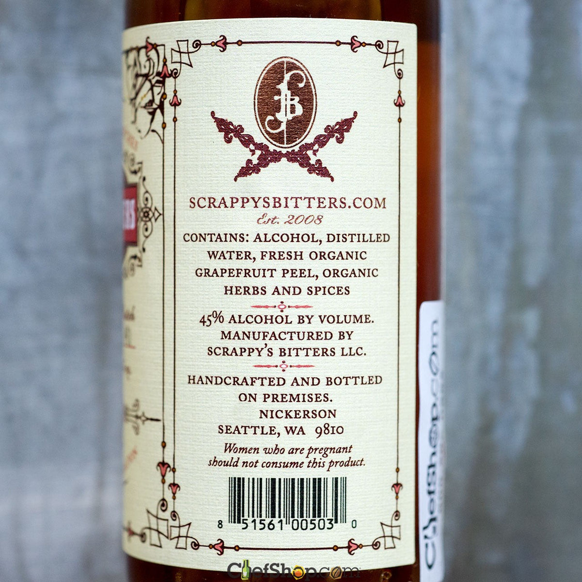 Scrappys Grapefruit Bitters