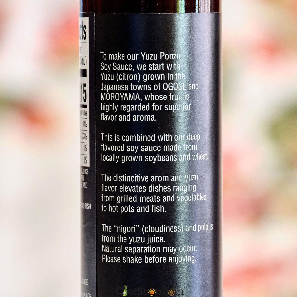 Yugeta Yuzu Ponzu (Citrus Soy Sauce)