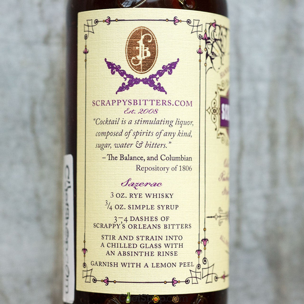 Scrappys Orleans Bitters