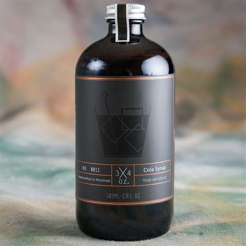 3 X 4 oz Handcrafted Cola Syrup - 500 ml