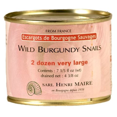 Henri Maire Escargot - Wild Burgundy Snails