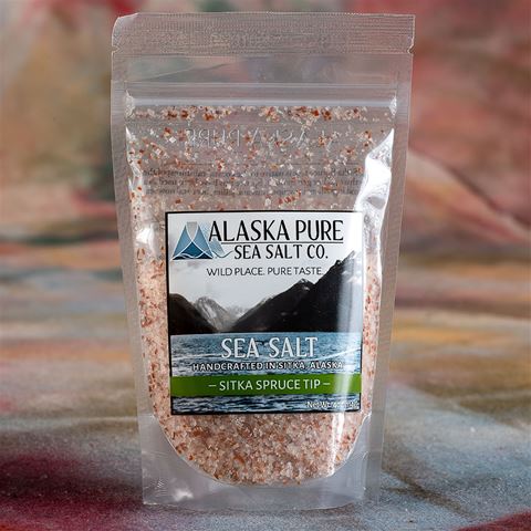 Alaska Pure Sitka Spruce Tip Flake Sea Salt