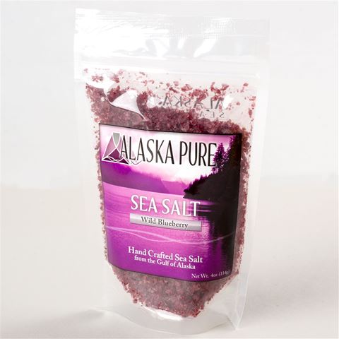 Alaska Pure Wild Blueberry Flake Sea Salt