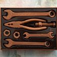 Slitti Chocolate Rusty Tools Gift Box