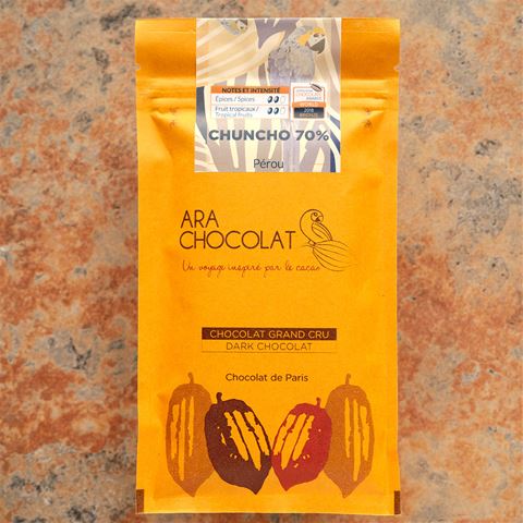 Ara Chocolat Chuncho 70-Percent Peru Dark Bar