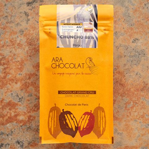 Ara Chocolat Chuncho 88-Percent Peru Dark Bar