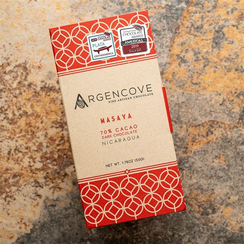 Argencove Masaya 70-Percent Dark Chocolate Bar