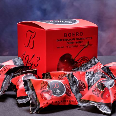 Bodrato Grappa Chocolate Covered Cherries - Box