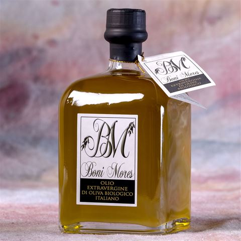 Boni Mores Organic Semidana Sardinian Olive Oil - Square Bottle