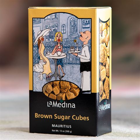 Brown Sugar Cubes from Mauritius