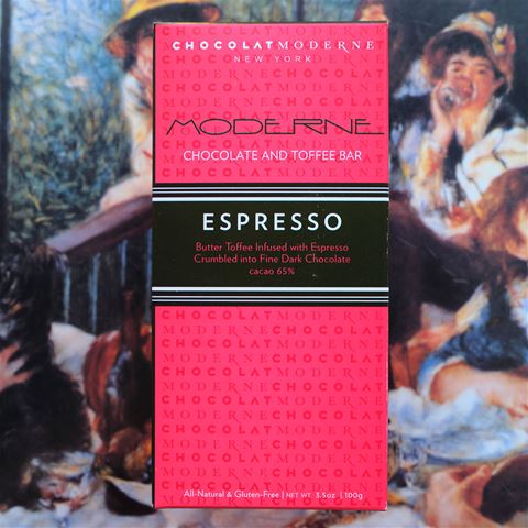Chocolat Moderne Espresso 65-Percent Dark Toffee Bar