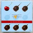 Chocolate Covered Cherries with Kirsch - Madam' de Margaux - 9 piece