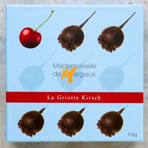 Chocolate Covered Cherries with Kirsch - Madam&#39; de Margaux - 9 piece