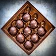 Chocolate Covered Cherries w Armagnac - Mademoiselle de Margaux - 9 piece
