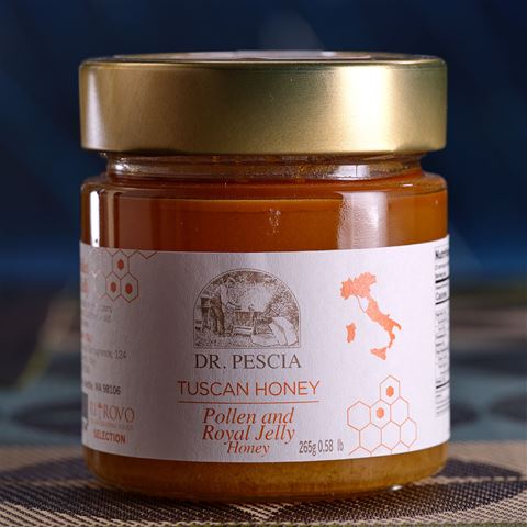 Apicultura Dr Pescia Wildflower Honey with Pollen &amp; Royal Jelly