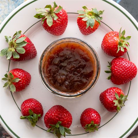 La Trinquelinette Strawberry Rhubarb Jam