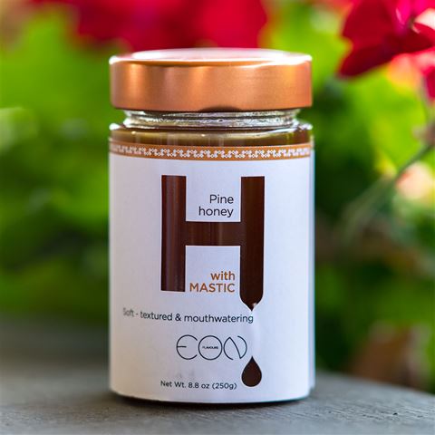 Greek Raw Pine Honey with Mastic