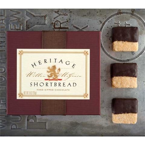 Heritage Chocolate-Dipped Shortbread - 18 piece