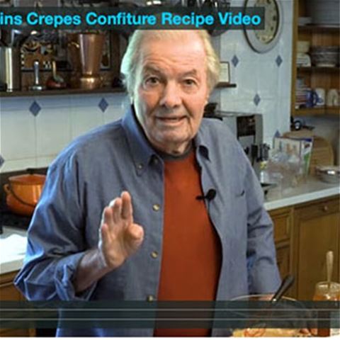 Jacques P&#233;pin Crepes Confiture Recipe