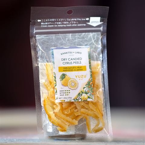 Kankitsu Labo Dry Candied Yuzu Peel - 1.05 oz